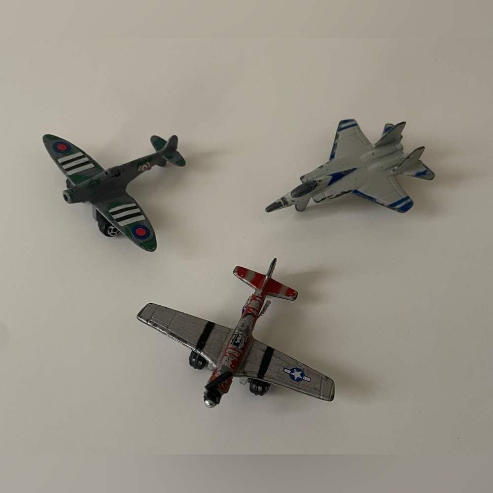 Die-Cast Airplane Toy Set